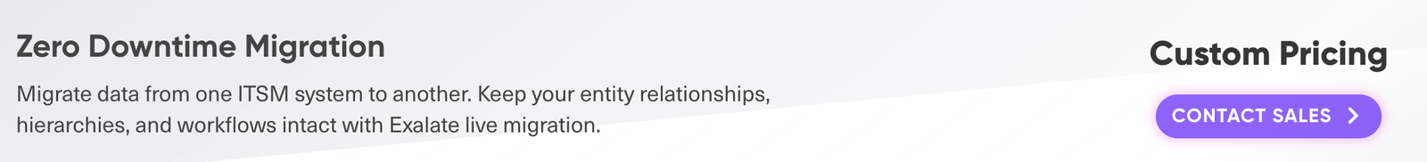 Migration pricing Exalate