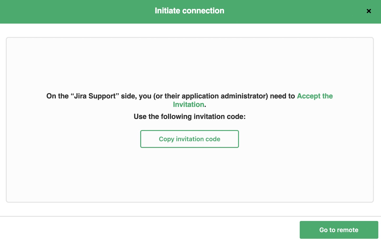 initiate jira integration 