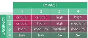 Incident priorities