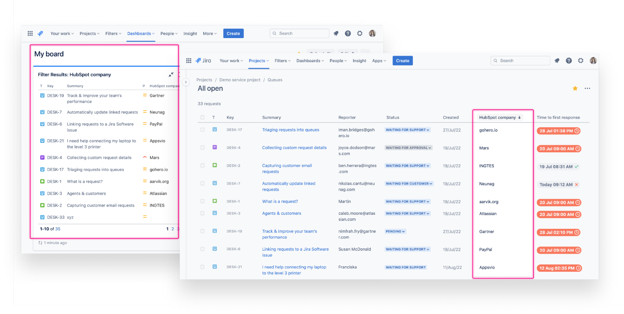 single & multi-select custom fields