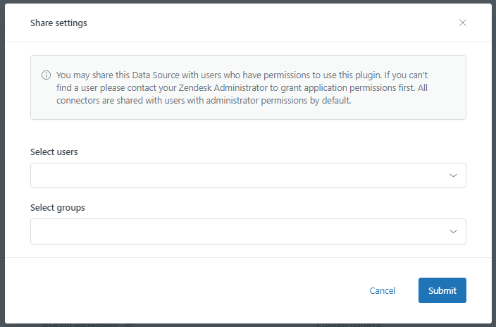 data source in power BI Zendesk integration 