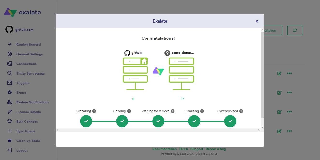 Azure DevOps synced with GitHub