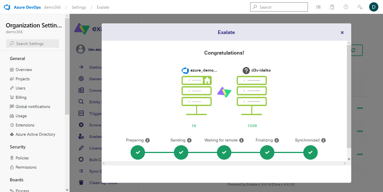 basic sync zendesk azure devops