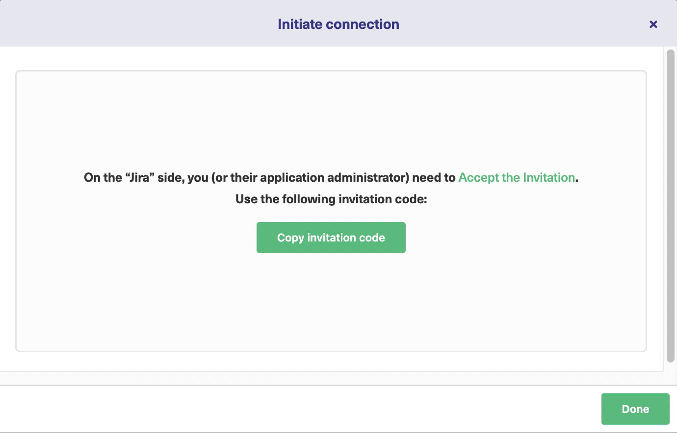 salesforce jira connection invitation