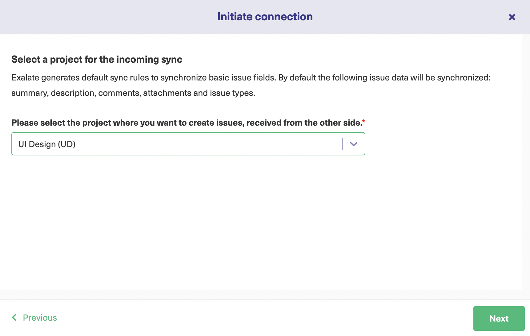 exalate basic mode jira sync 