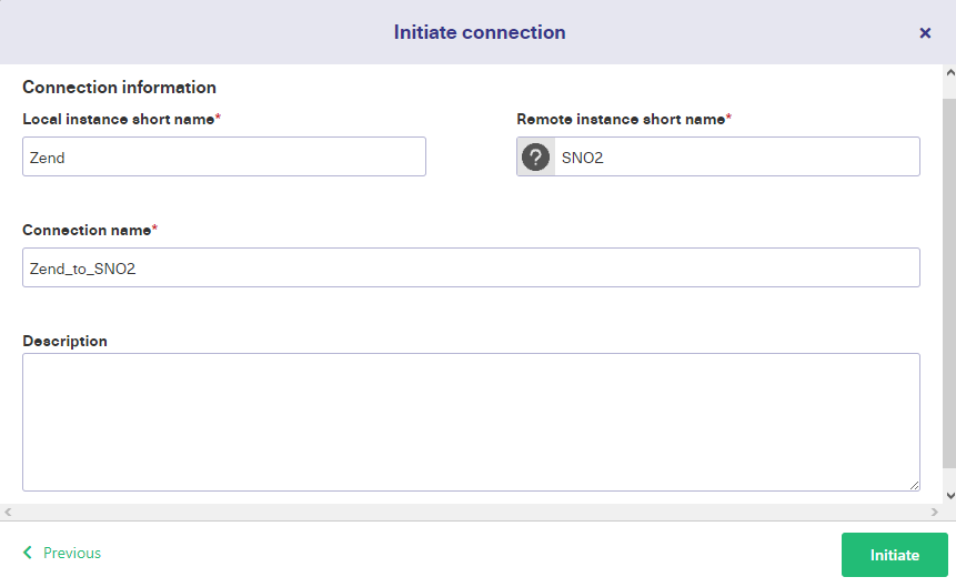 initiate Zendesk ServiceNow Sync