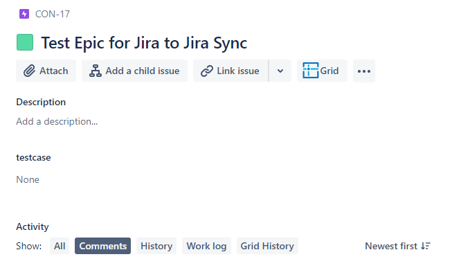 jira to jira epic sync exalate