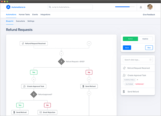 automate.io workflow integration 