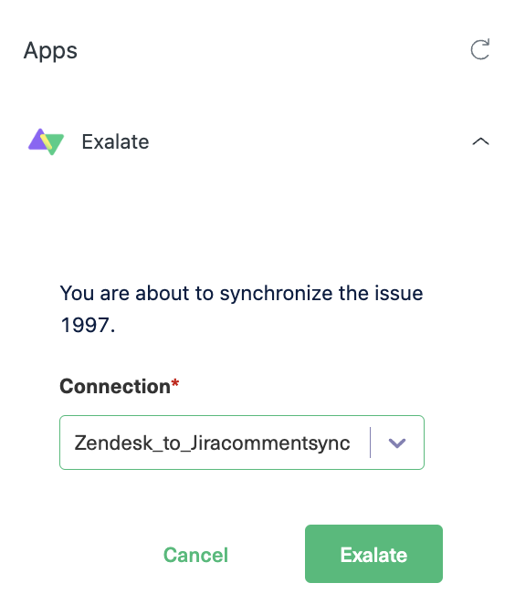 Exalate process between Jira and Zendesk