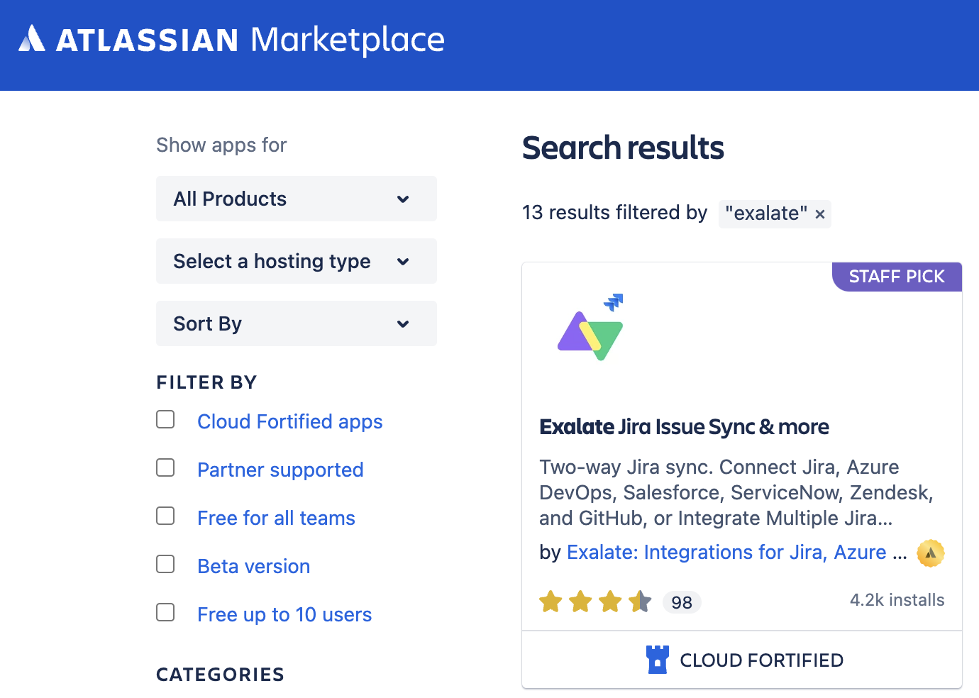 Exalate for Jira integrations