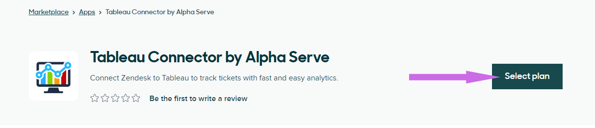 Tableau connector by AlphaServe