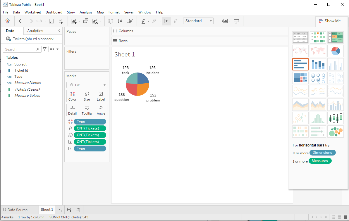 zendesk charts in tableau 