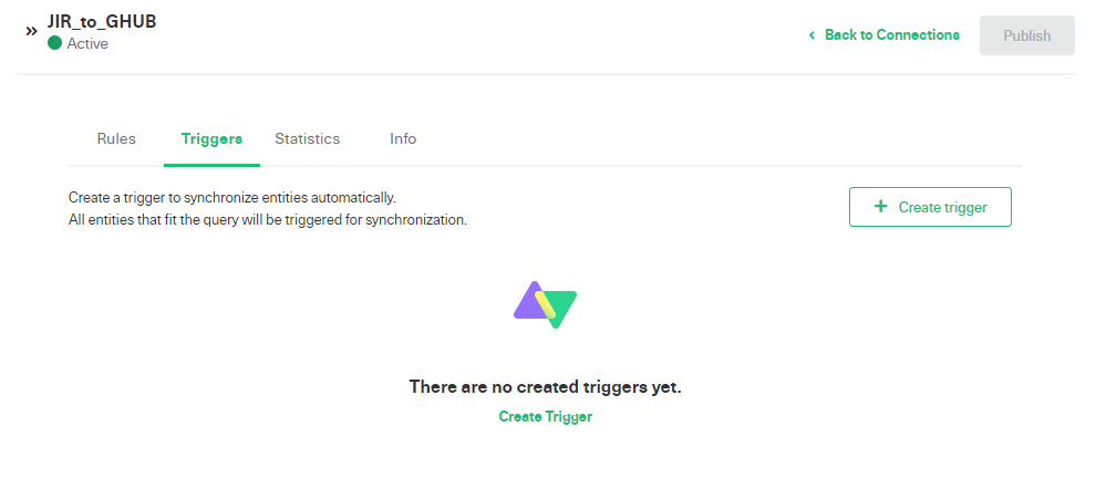 Jira GitHub sync triggers 