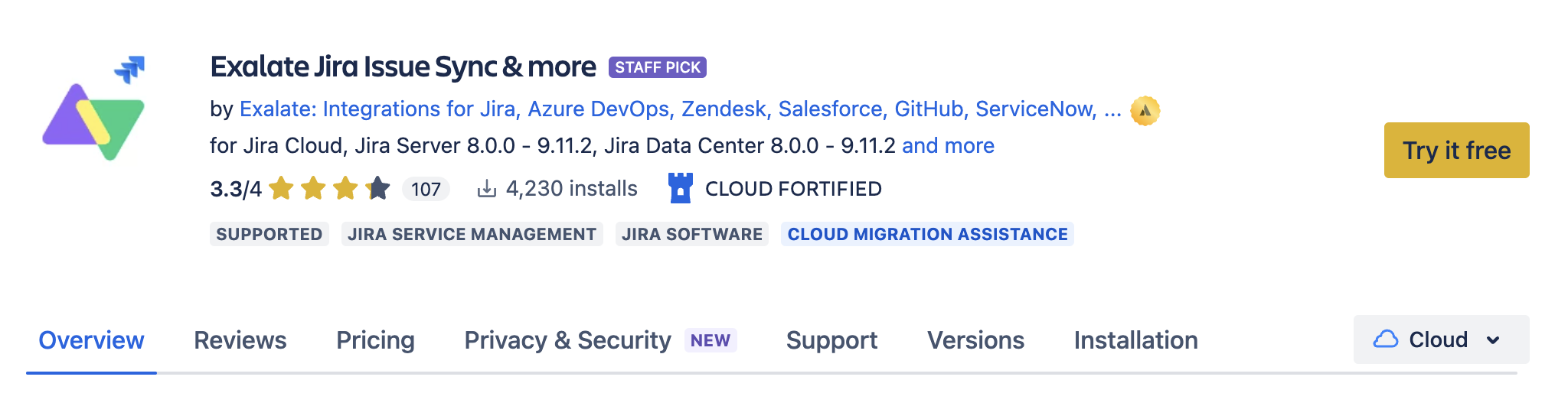 Exalate for Jira integrations