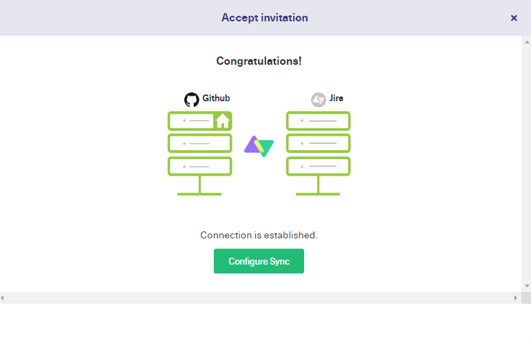 github jira connection successful