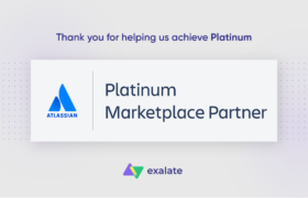 Exalate is a Platinum Atlassian Marketplace Partner