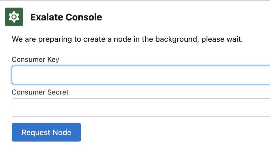 Register Exalate node for Salesforce