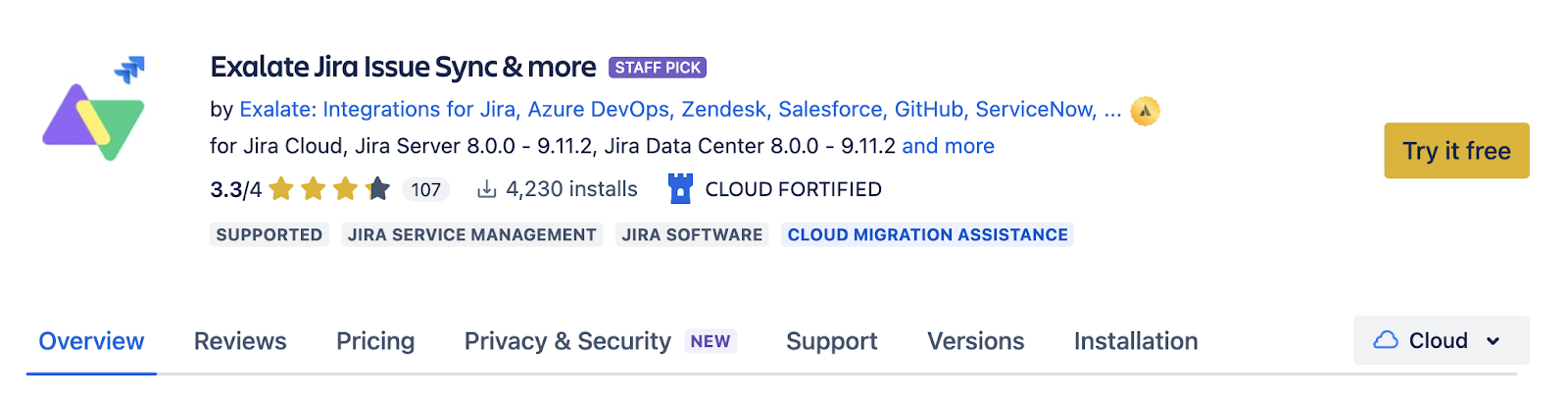 Exalate for Jira integrations