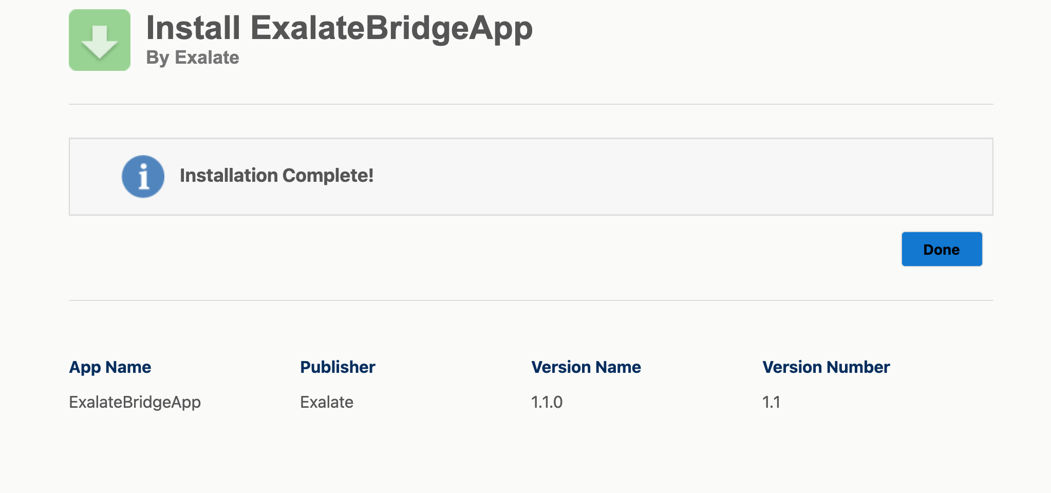 Exalate installation on Salesforce