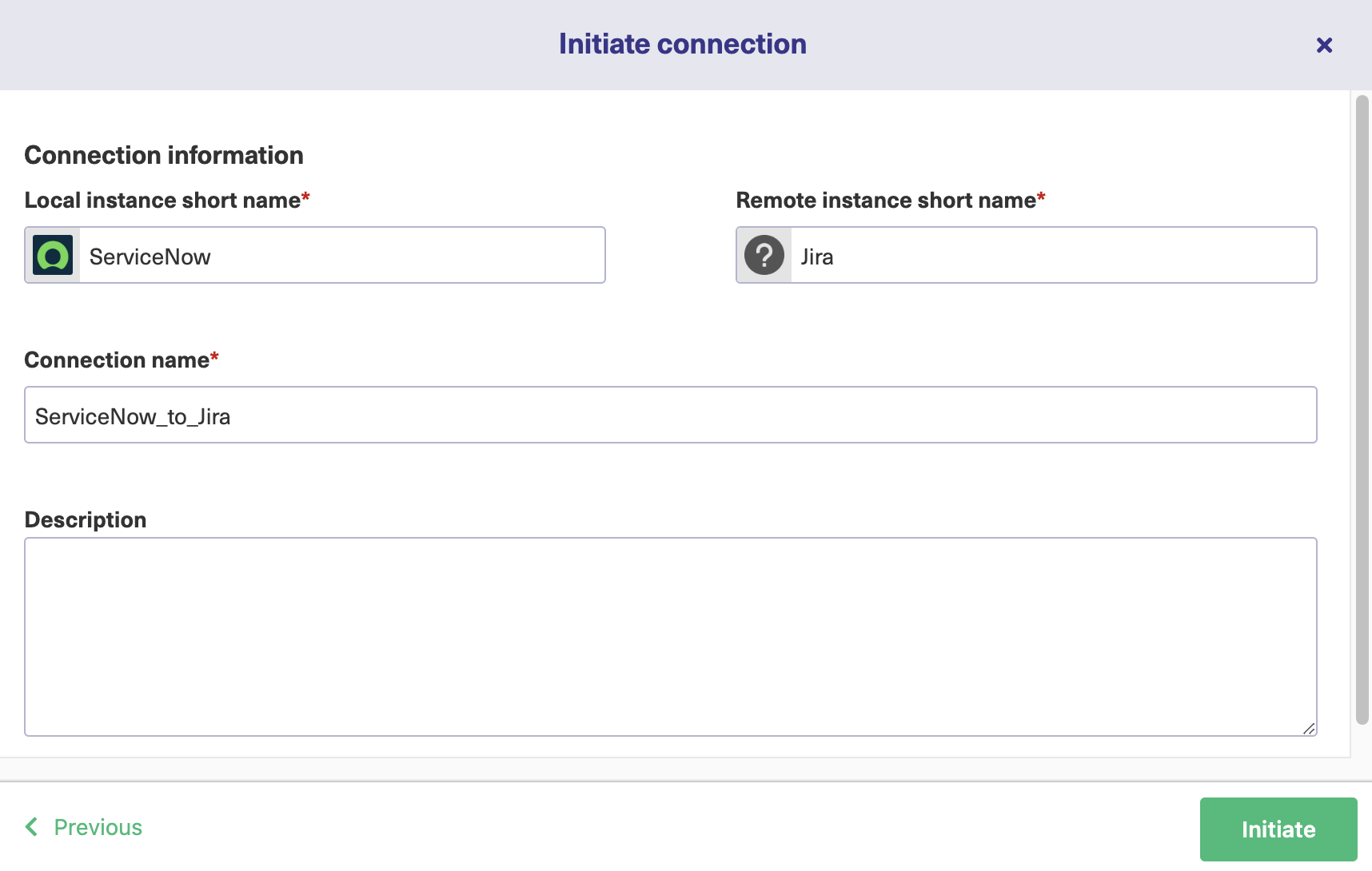 initiate a script sync between ServiceNow and Jira