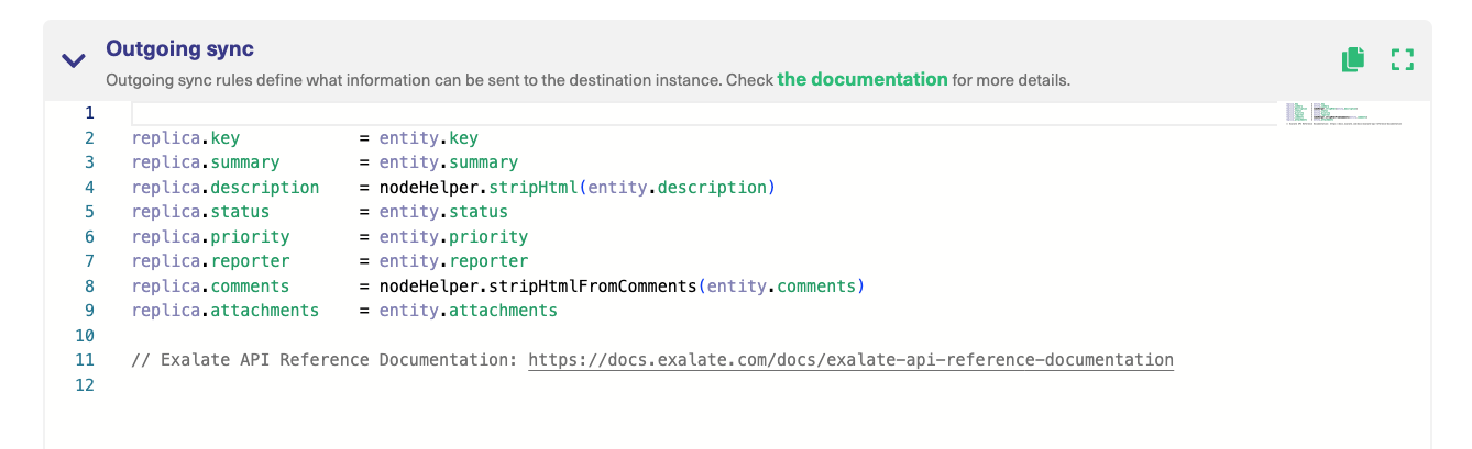 Freshdesk sync rules