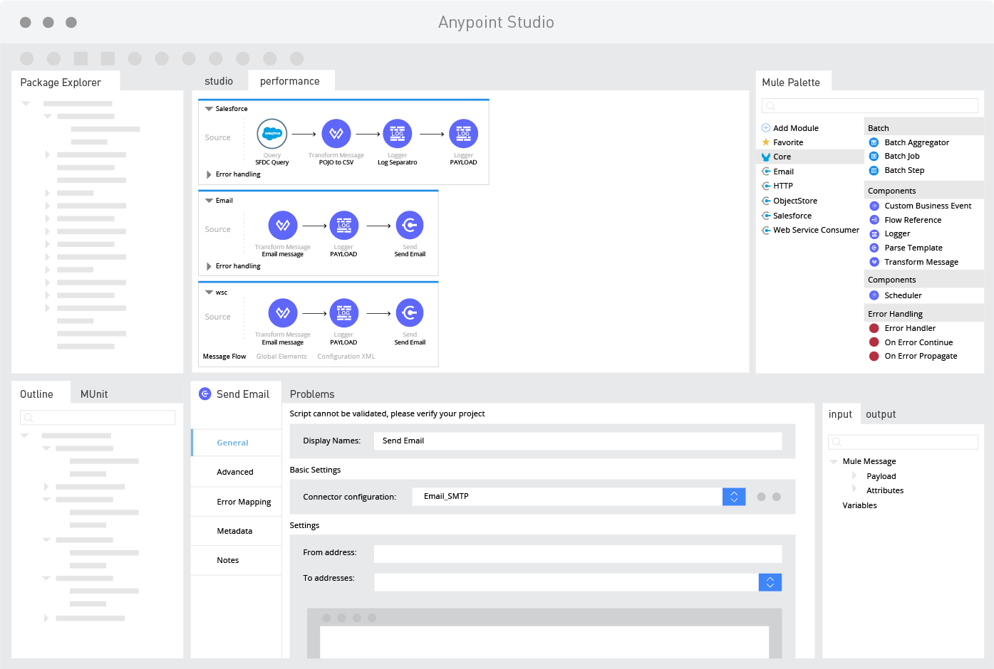 MuleSoft AnyPoint UI