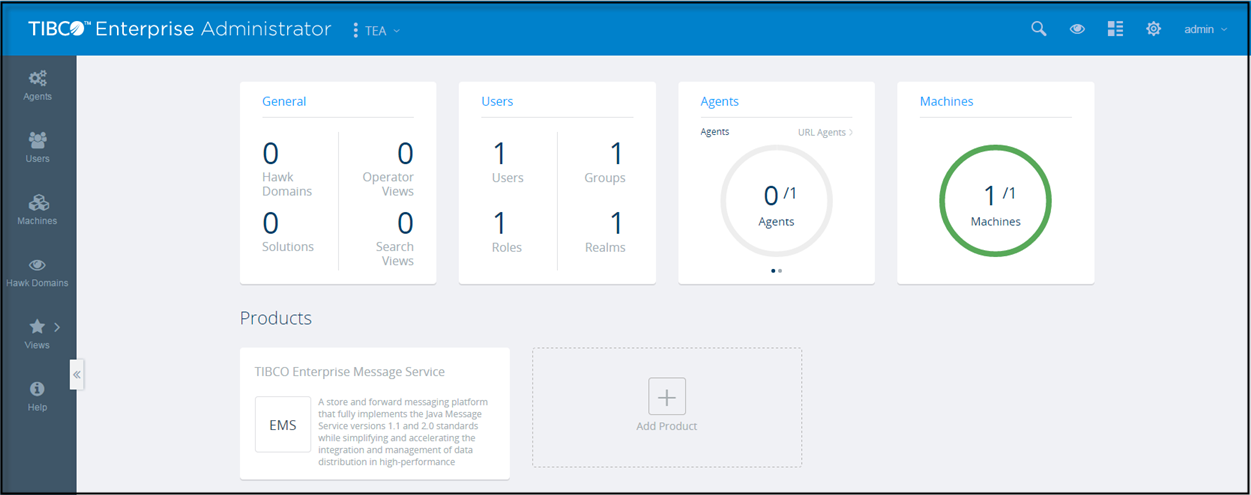 Tibco cloud UI