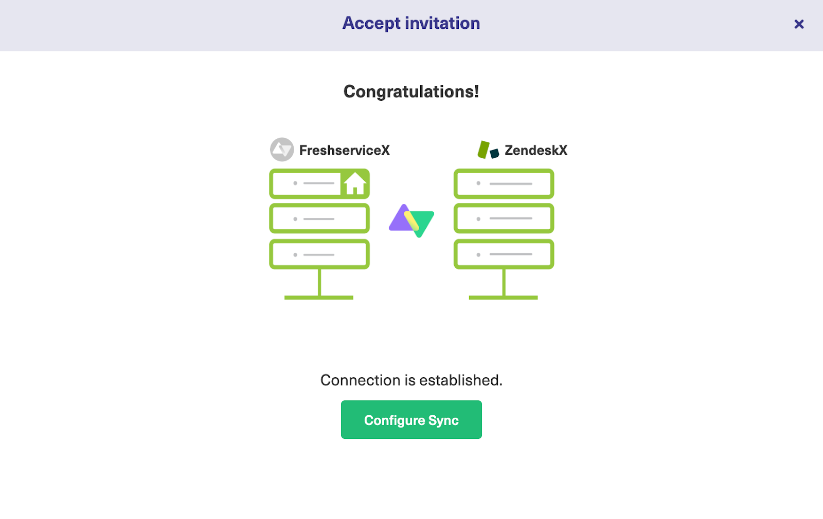 Script mode connection