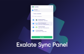 Exalate Sync Panel